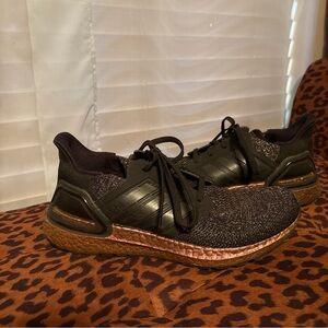 Adidas Ultraboost 20 black/signal pink in excellent condition